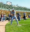 Dennis at bat