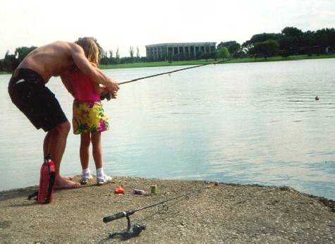 michael and elaine fishing