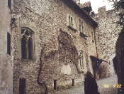 castle courtyard