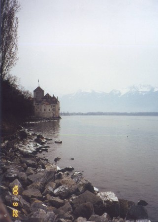 chateau de chillon on lake geneva
