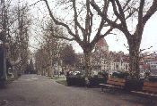 park walkway in lausanne