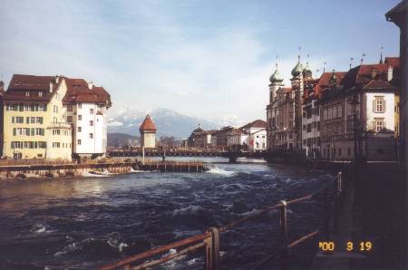 luzern river & hotel schiff