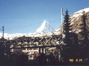 the matterhorn at breakfast