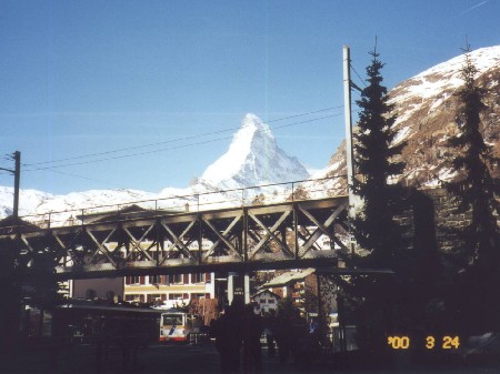 the matterhorn at breakfast