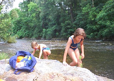 and the water was VERY cold !