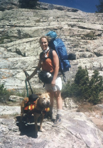 Ares hikes into Wind River Range