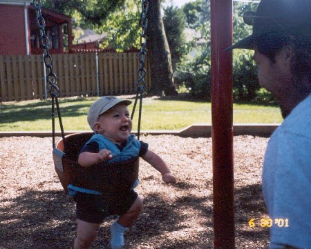 kane on the swing