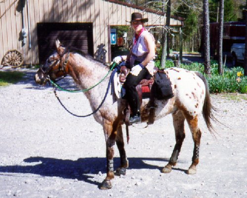 me & dax at the campground