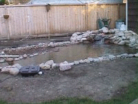 pond in progress april 15 2003