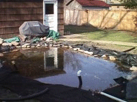 pond in progress march 30 2003
