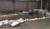 pond in progress may 9 2003