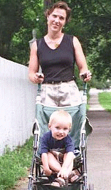 mommy & kane july 2002