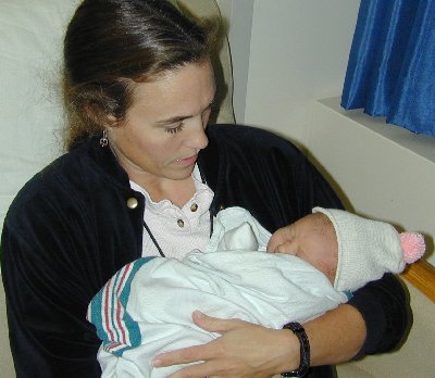 auntie laura holding taylor