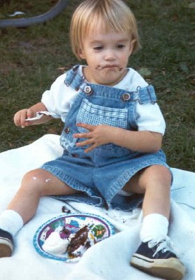 grace second birthday, picnic in park