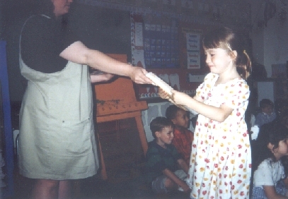 elaine graduation from junior kindergarten