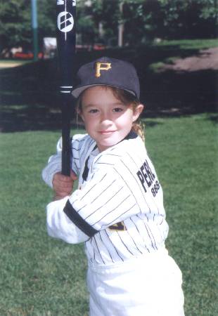 elaine in pirates uniform - aug 2000