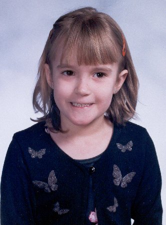 grace fall 2000 school photo, kindergarten