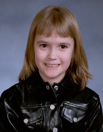 grace fall 2000 school photo, kindergarten