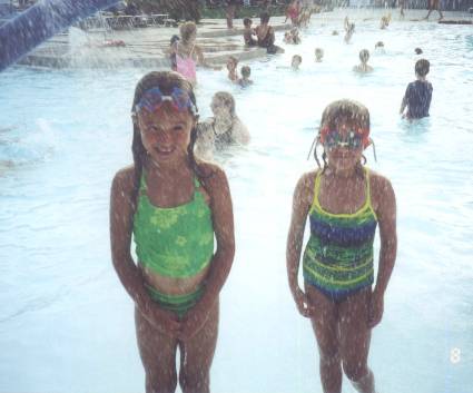 sisters in goggles - aug 2000