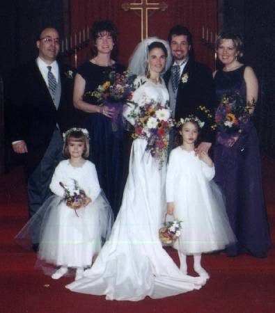 the bride's attendants - ceremony